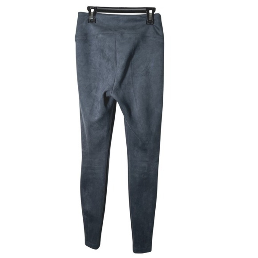 White House Black Market Size 0 Faux Suede Leggings Gray - Picture 4 of 9